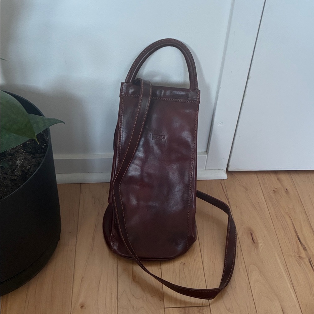 I Medici Brown Leather Backpack